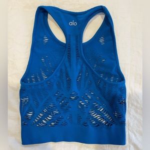 ALO yoga mesh sports bra/top. Size small.